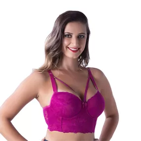 *Soutien Duanip Com Bojo e Alça Dupla (DU830) - Magenta - Revender Sex Shop com menor preço de BH