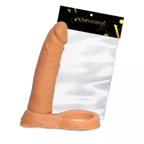 *Anel Companheiro 13cm Dominatrixxx (DX051) - Bege - Revender Sex Shop com menor preço de BH