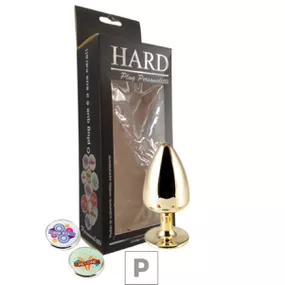 Plug de Metal P Personalittè Com Duas Pedras - (HA185) - Dou... - Revender Sex Shop com menor preço de BH