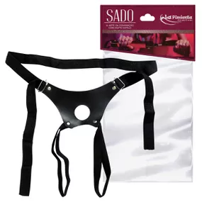 Cinta Para Prótese DP Com Regulagem La Pimienta (L081) - Pre... - Revender Sex Shop com menor preço de BH