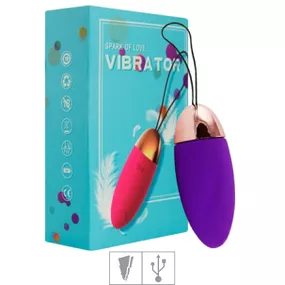 Cápsula Vibratória Recarregável (OV026) - Roxo - Revender Sex Shop com menor preço de BH