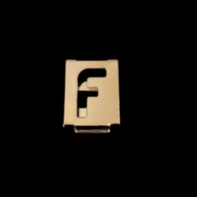 Letras Para Personalização de Calcinhas (ST833-ST837) - F - Revender Sex Shop com menor preço de BH