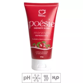 Sabonete Íntimo Poésie 60g (ST946) - Morango - Revender Sex Shop com menor preço de BH