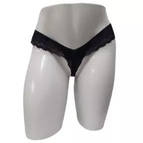 Calcinha Com Abertura 50 Tons (TO034) - Preto - Revender Sex Shop com menor preço de BH