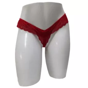 Calcinha Com Abertura 50 Tons (TO034) - Vermelho - Revender Sex Shop com menor preço de BH