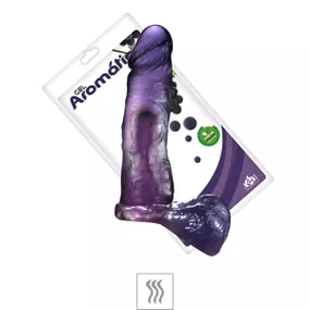 *Prótese 17x14cm Com Escroto Aromática (UVA04-11059) - Uva - Revender Sex Shop com menor preço de BH