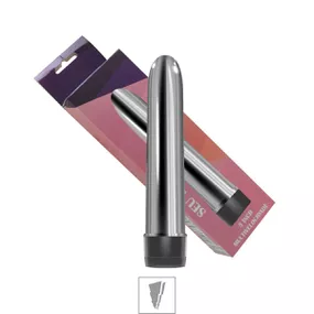 *Vibrador Personal Metálico 11x8cm VP (PS006B-ST323) - Crom... - Revender Sex Shop com menor preço de BH