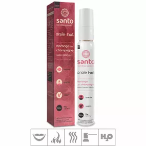 Gel Comestível Orale Hot 30ml (ST113) - Morango c/ Champagne - Revender Sex Shop com menor preço de BH