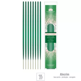 .Incenso Artesanal 8 Varetas (ST133) - Alecrim - Revender Sex Shop com menor preço de BH