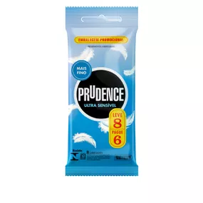 Preservativo Prudence Ultra Sensível Leve 8 pague 6 (17597) ... - Tabuê Sex shop atacado - Produtos eróticos com preços de fábrica.