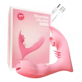 Vibrador Ponto G Wearable Vibrator SI (7928) - Rosa - Tabuê Sex shop atacado - Produtos eróticos com preços de fábrica.