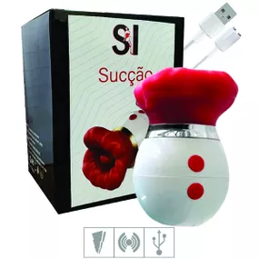 Vibrador Com Sucção Recarregável Formato de Boca SI (8153) -... - Tabuê Sex shop atacado - Produtos eróticos com preços de fábrica.