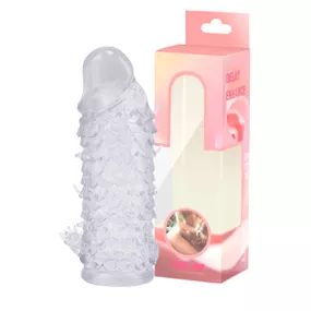 Capa Peniana de 11cm Para 13cm Com Estimulador VP (CA010-ST3... - Tabuê Sex shop atacado - Produtos eróticos com preços de fábrica.
