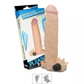 Capa Peniana de 14cm Para 19cm Com Extensor e Vibro VP (CA03... - Tabuê Sex shop atacado - Produtos eróticos com preços de fábrica.