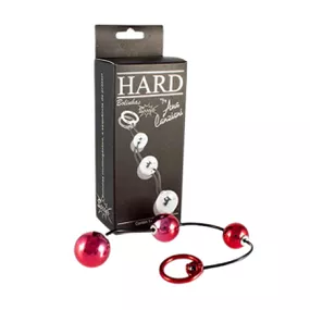 Bolinha Tailandesas Boom Hard (HA149) - Vermelho - Tabuê Sex shop atacado - Produtos eróticos com preços de fábrica.