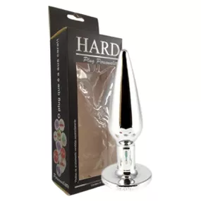Plug Metálico Slim Personalitté (HA188). - Cromado - Tabuê Sex shop atacado - Produtos eróticos com preços de fábrica.