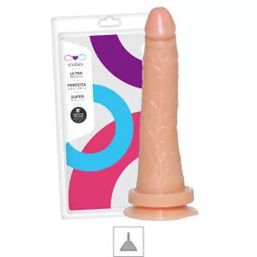 Prótese 17x14cm Com Ventosa (SSV009) - Bege - Tabuê Sex shop atacado - Produtos eróticos com preços de fábrica.