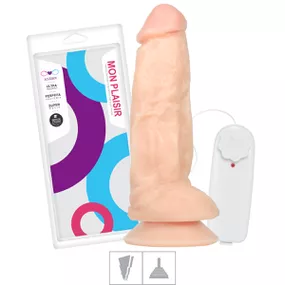 Prótese 14x16cm Com Vibro Ventosa e Escroto (SSV014V-ST400) ... - Tabuê Sex shop atacado - Produtos eróticos com preços de fábrica.