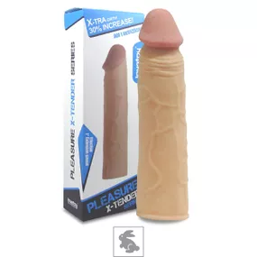 Capa Peniana de 12cm Para 17cm VP (CA020) - Bege - Tabuê Sex shop atacado - Produtos eróticos com preços de fábrica.