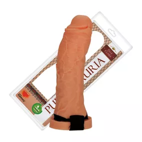 Capa Peniana Oca 17cm (CP005) - Bege - Tabuê Sex shop atacado - Produtos eróticos com preços de fábrica.