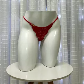 Calcinha Favorita Íntima Delas (ID1054) - Vermelho - Tabuê Sex shop atacado - Produtos eróticos com preços de fábrica.