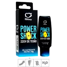 Excitante Unissex Power Shock 220V 15g (SF4419) - Neutro - Tabuê Sex shop atacado - Produtos eróticos com preços de fábrica.