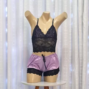 Baby Doll Ivete Íntima Delas (ID897-ST861) - Roxo - Tabuê Sex shop atacado - Produtos eróticos com preços de fábrica.