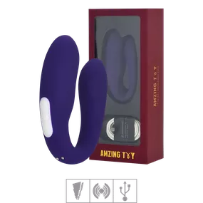 Vibrador Para Casal Recarregável Viviana SI (6921) - Roxo - lojaSeduzir.com.br Sex Shop e Lingerie Sensual em BH