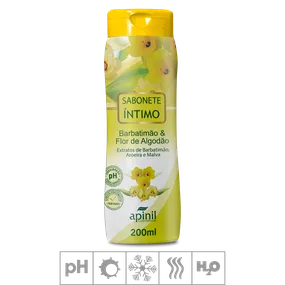 Sabonete Feminino Íntimo Apinil 200ml (ST183) - Barbat Flor ... - Revender Sex Shop com menor preço de BH
