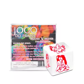 Dado Saquinho Unitário (DC-ST263) - Mulher x Mulher - Revender Sex Shop com menor preço de BH
