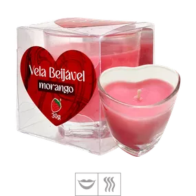 Vela Beijável Tadô 30g (ST853) - Morango - Revender Sex Shop com menor preço de BH