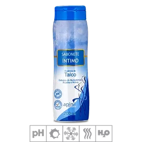 Sabonete Feminino Íntimo Apinil 200ml (ST183) - Talco - Tabuê Sex shop atacado - Produtos eróticos com preços de fábrica.