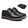 Sapato Casual Java Em Couro - Preto E L + Chinelo Brinde