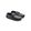 Mocassim Bali Infantil de Couro - Preto/Silver