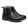 Bota Chelsea Saara em Couro - Preto