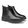 Bota Chelsea Londres em Couro - Preto