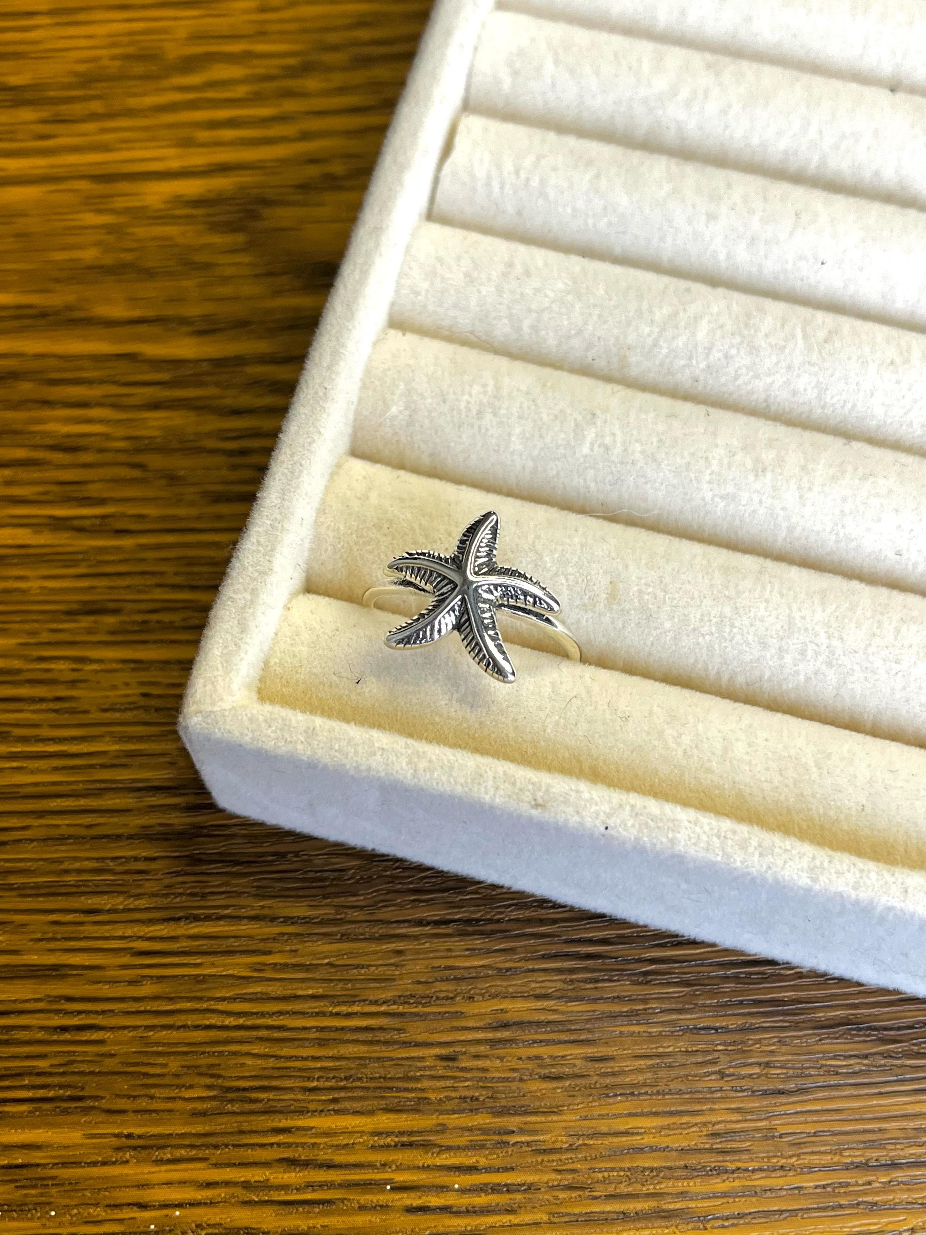 Anel Estrela do Mar - AURI PRATAS