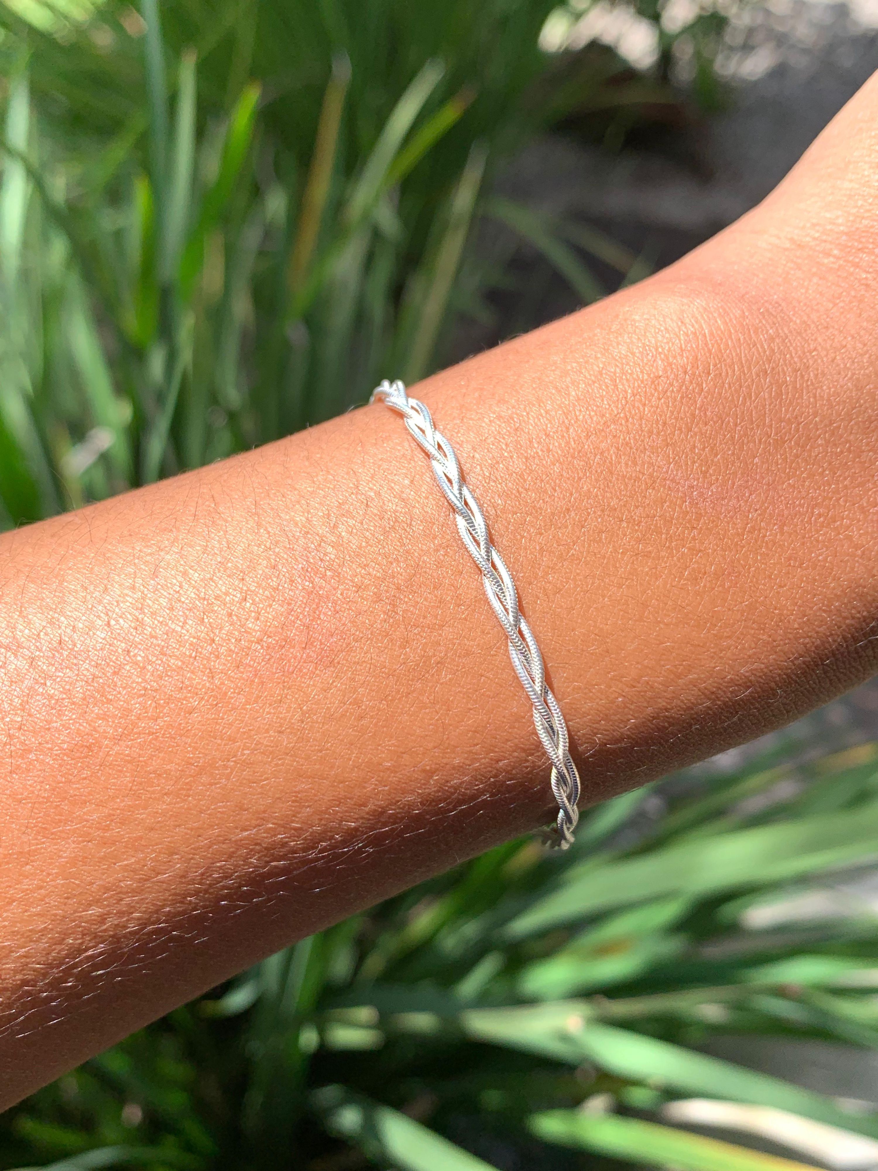 Pulseira Trança - AURI PRATAS