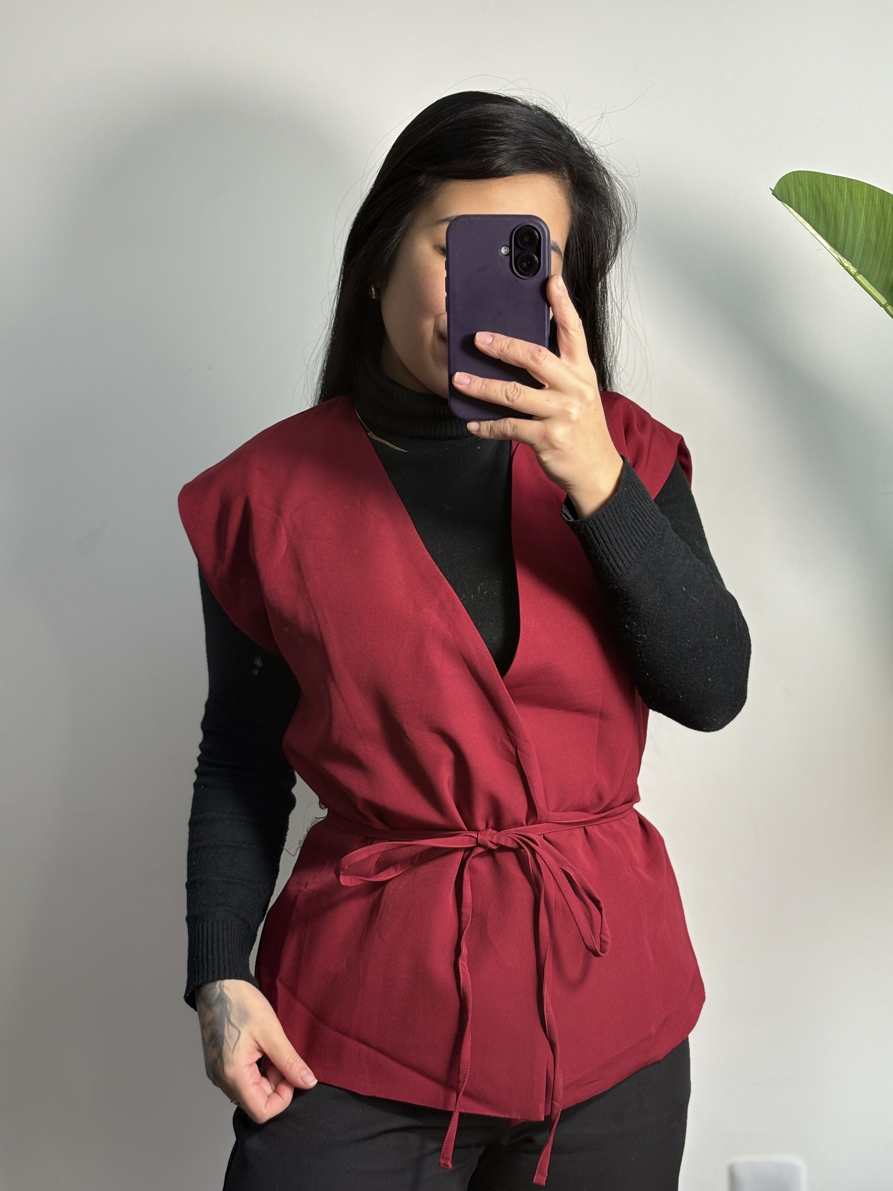 Blusa Kimono Lais 61009- VInho