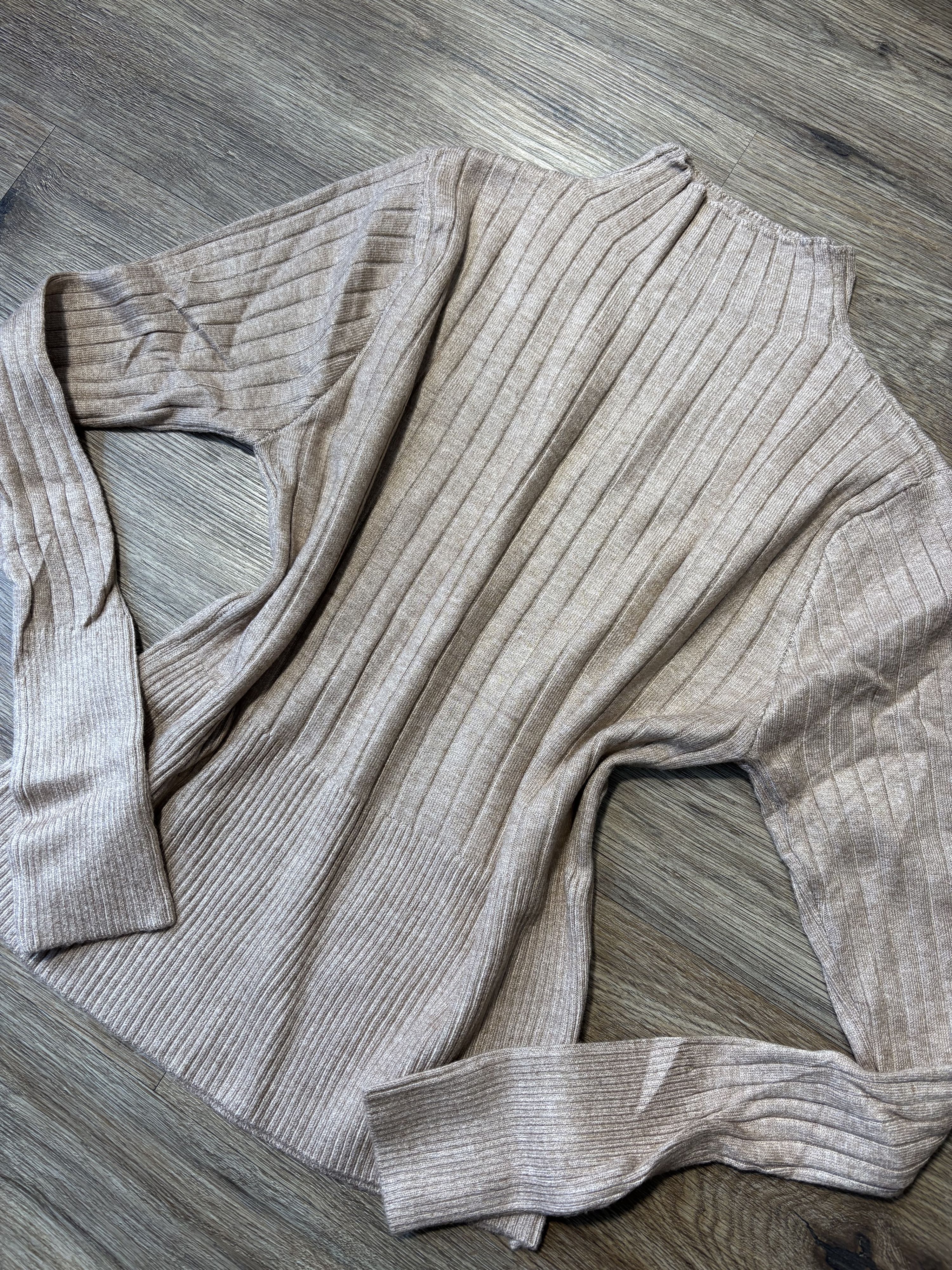 Blusa tricô Cecília AT307- Rosa queimado