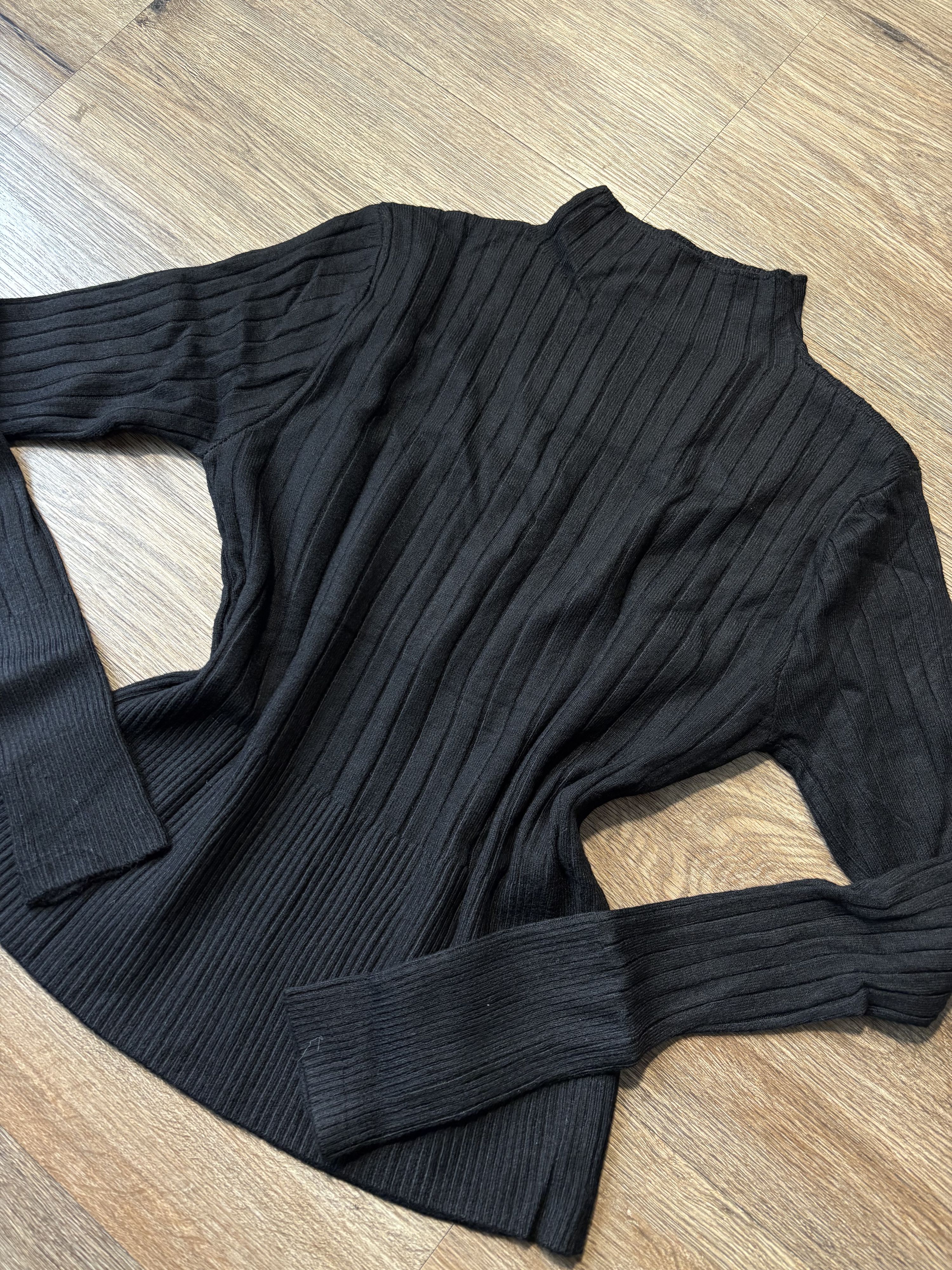 Blusa tricô Cecília AT307- preto 