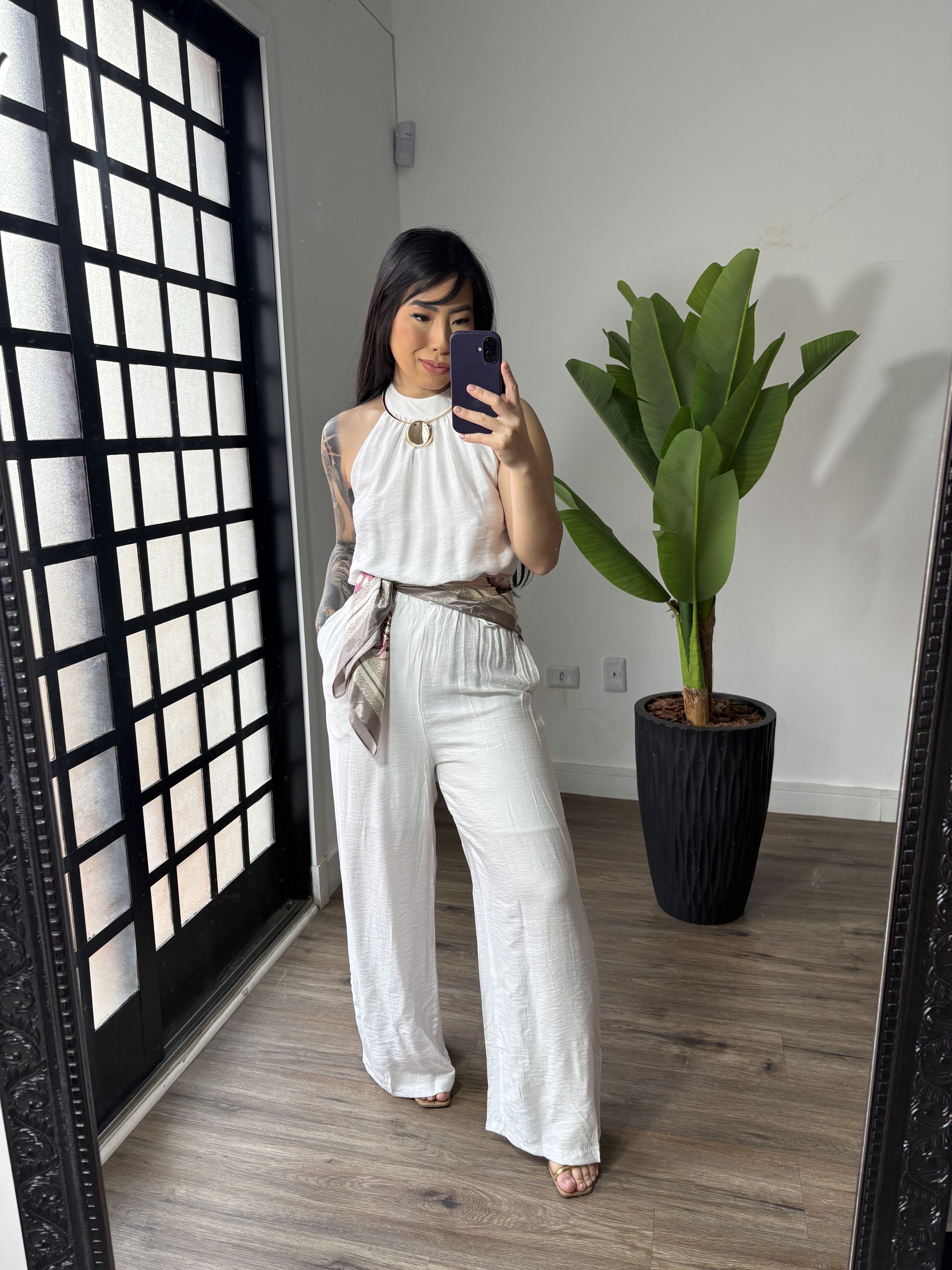 Macação Carla 77239 - branco 