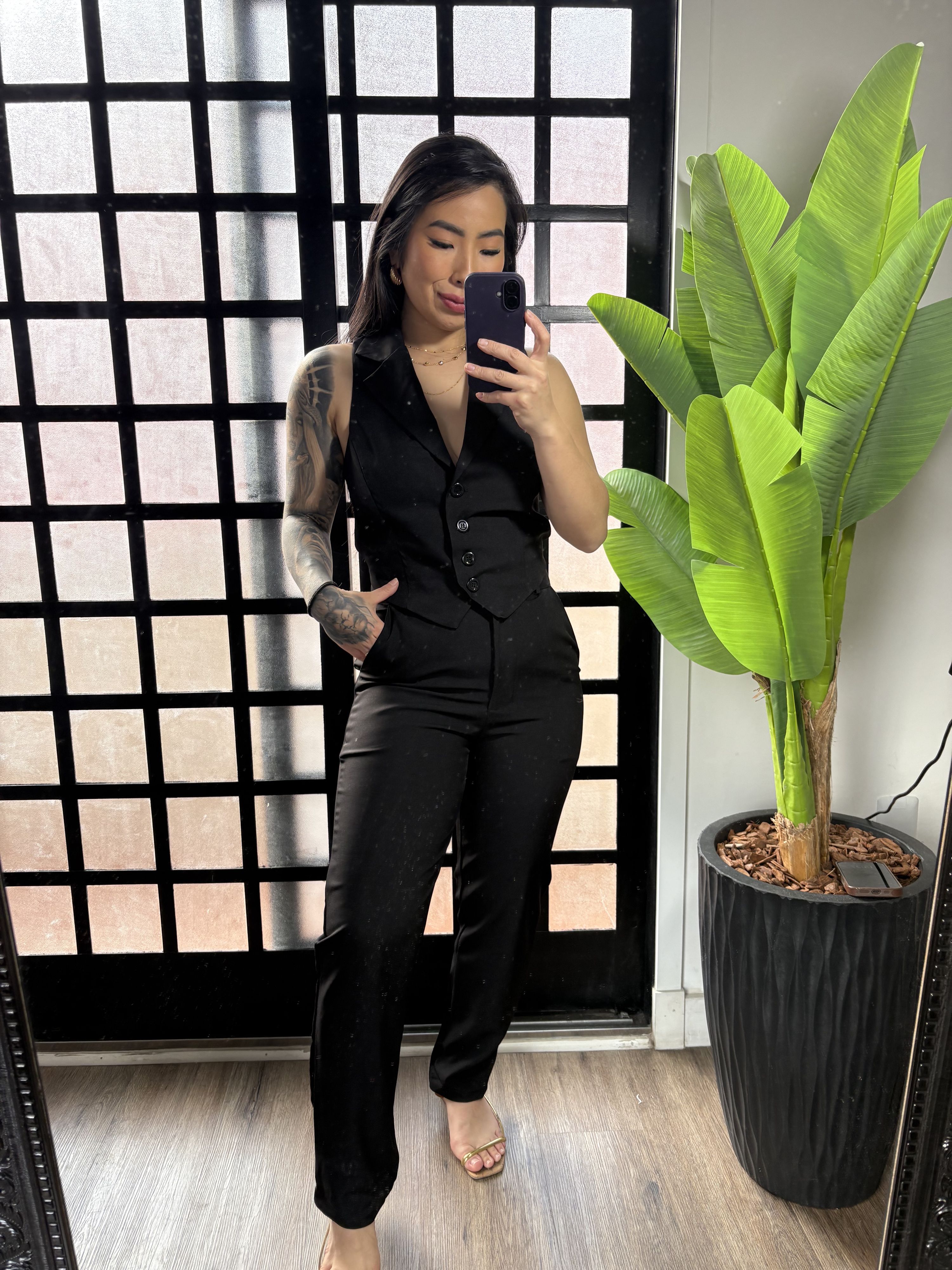Conjunto Mafalda 61013 - Preto 