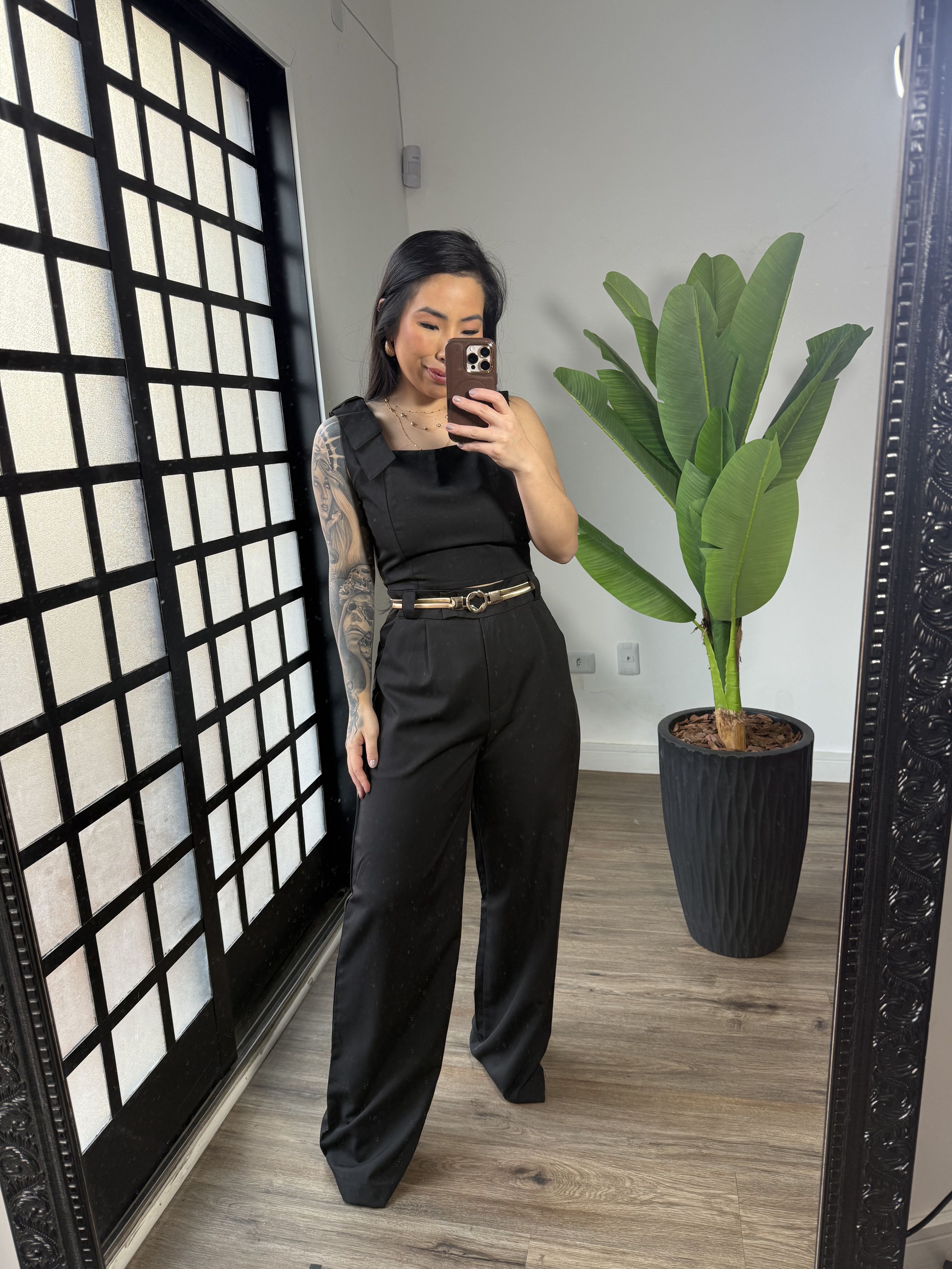 Cojunto Anaflor 1558 - Preto