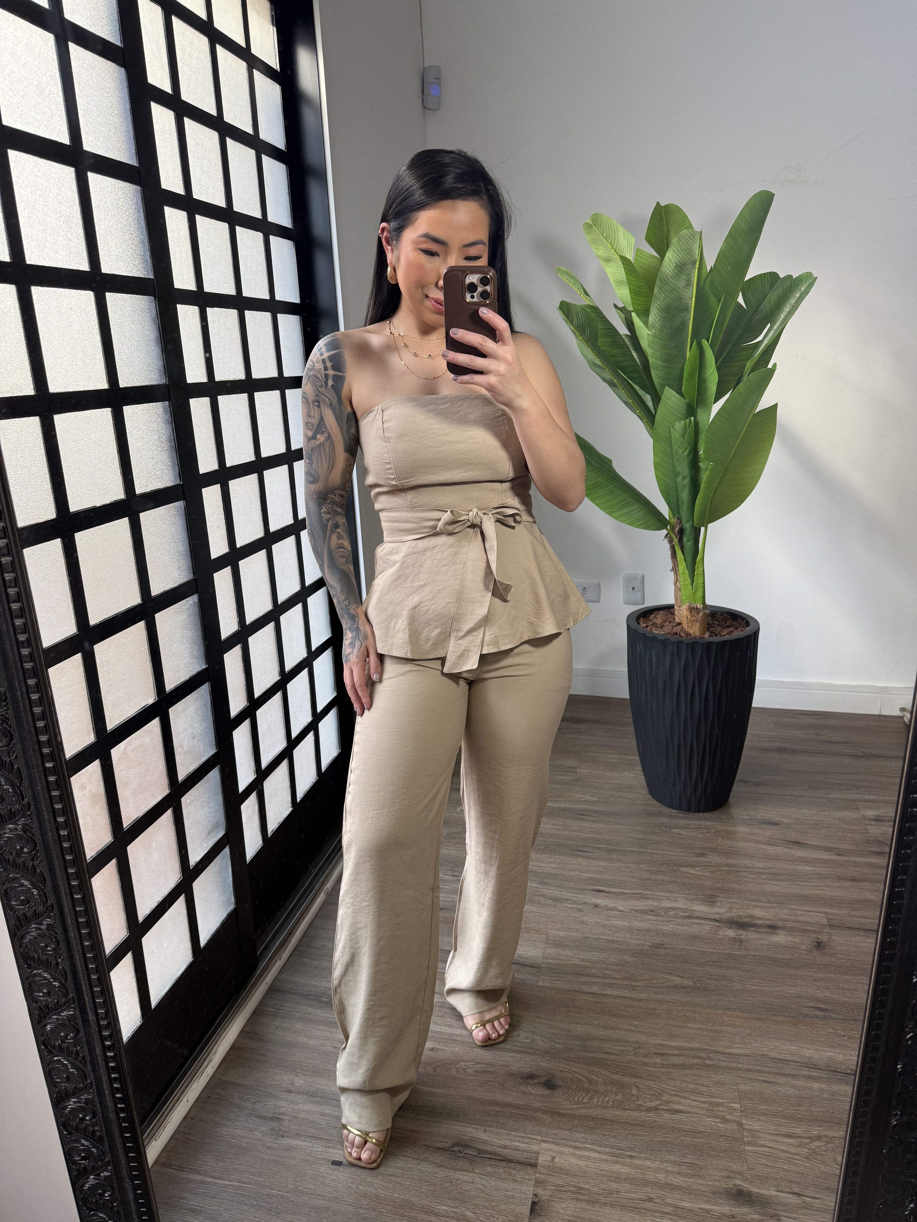 Conjunto Luna 7002 - Bege 