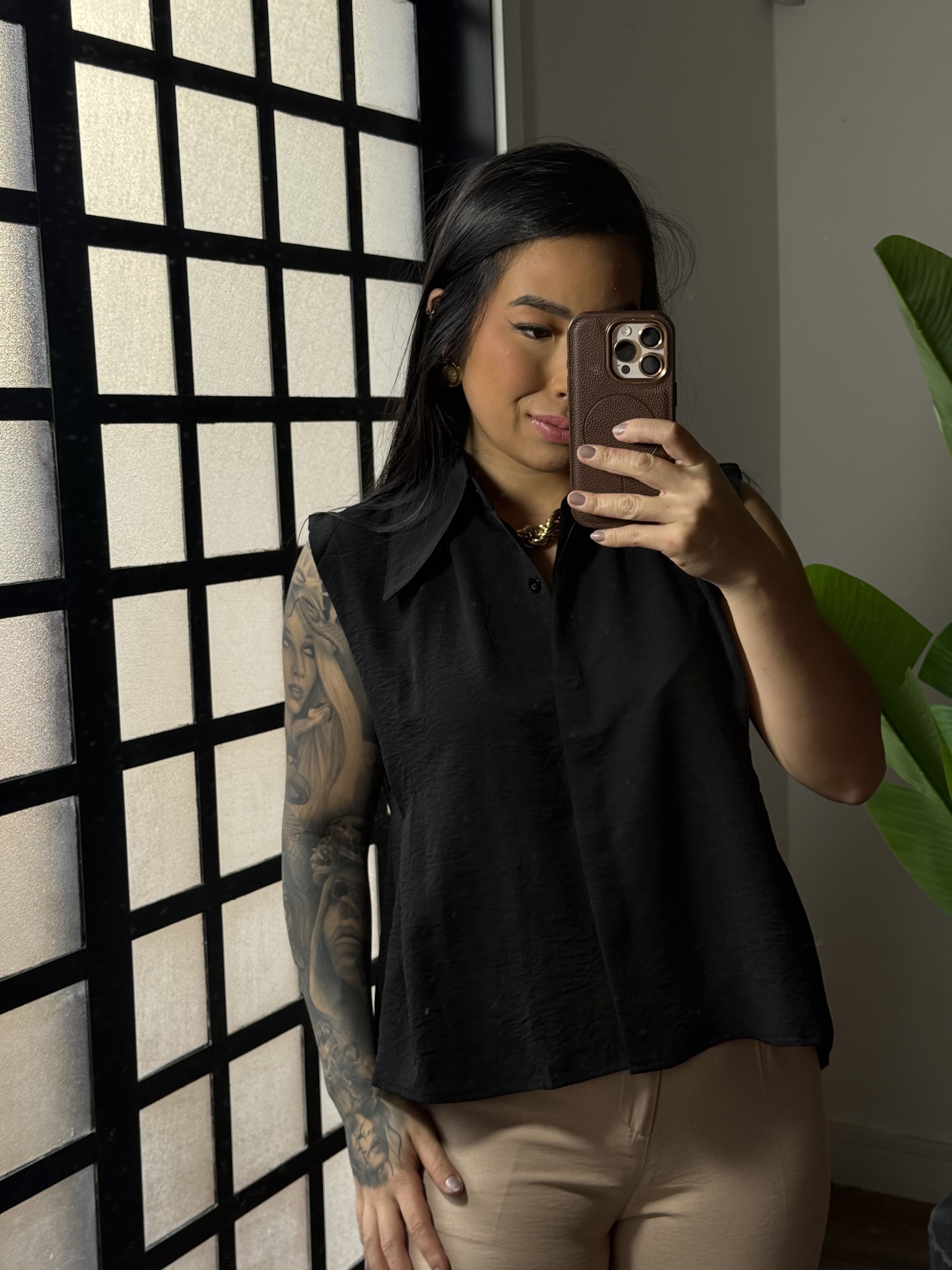 Blusa Sophia 7180 -Preto 
