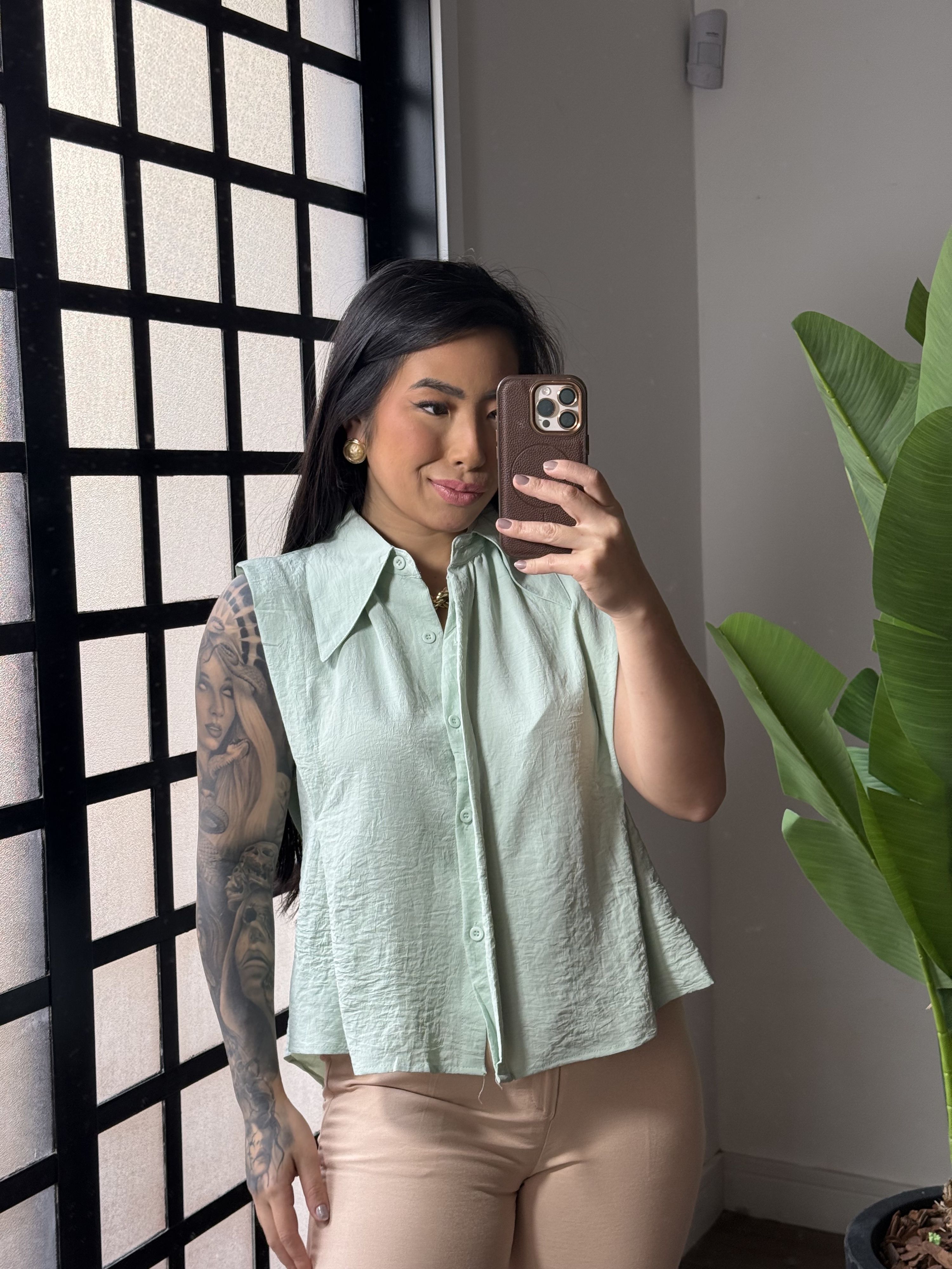 Blusa Sophia 7180 -Verde 