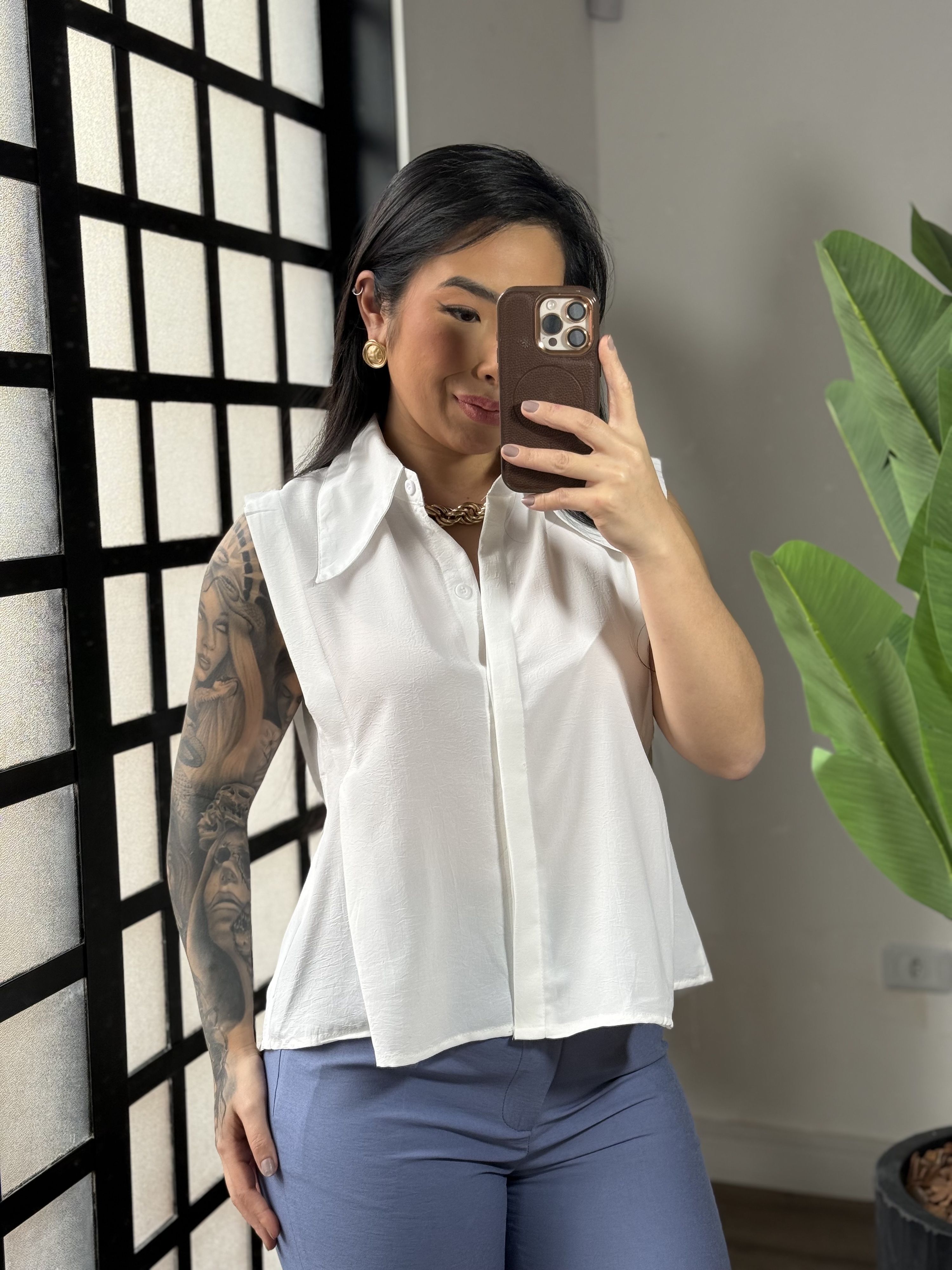 Blusa Sophia 7180 - Branco 