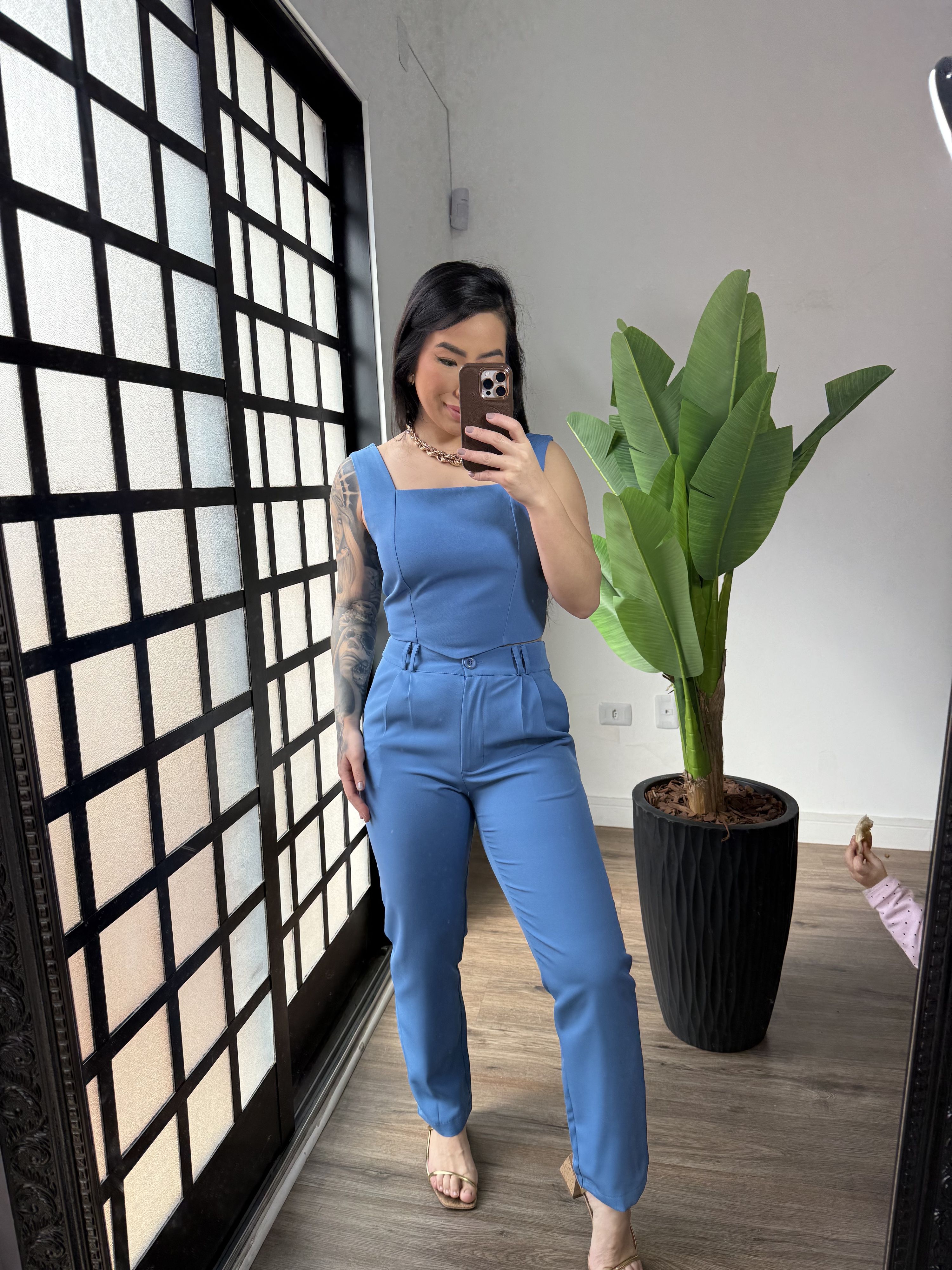 Conjunto Eloa 1305 -Azul 