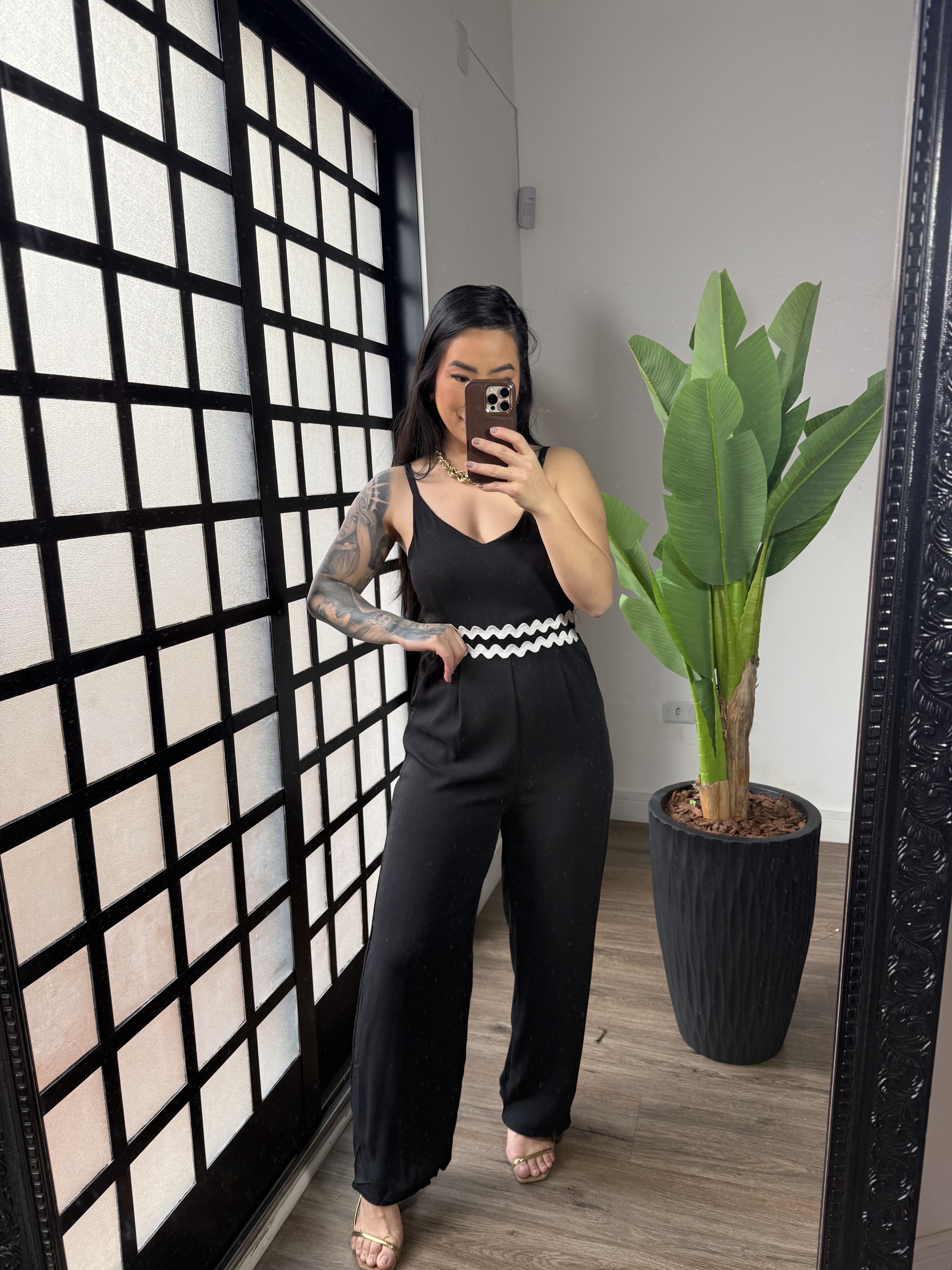 Macação Jasmin 3250 -Preto 